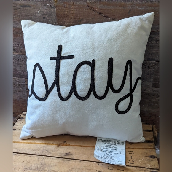 Autumn Throw Pillow and Stuffed Floral Pumpkin Set - Picture 5 of 12